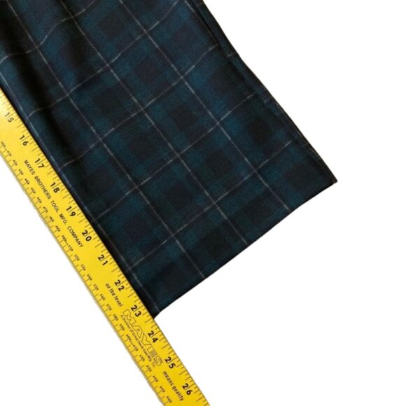 Liverpool Mabel Pull-On Crop Straight Pants Women's XS PETITE Tartan Plaid NWT - Picture 8 of 10